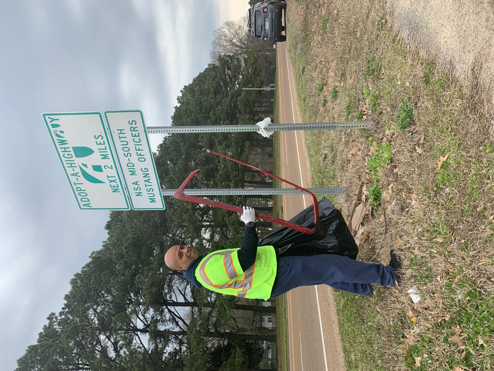 NSA Mid-South Mustangs Perform Community Service