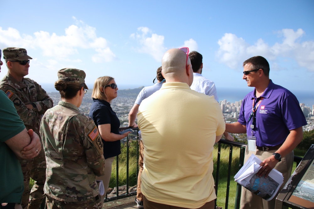 Honolulu District Provides Ala Wai Flood Risk Management Project overview for Congressional Staff Delegates