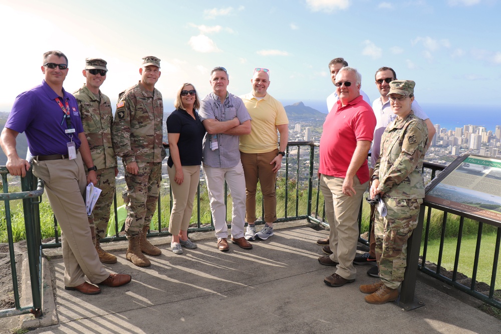 Honolulu District Provides Ala Wai Flood Risk Management Project overview for Congressional Staff Delegates