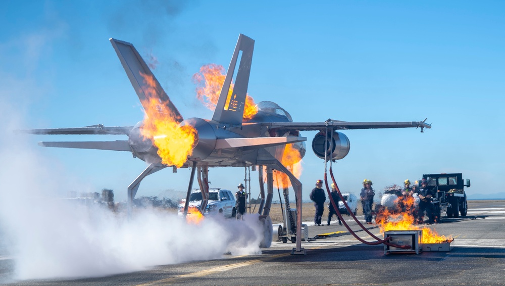 NASWI FES Battalion Three Conducts Training Exercise