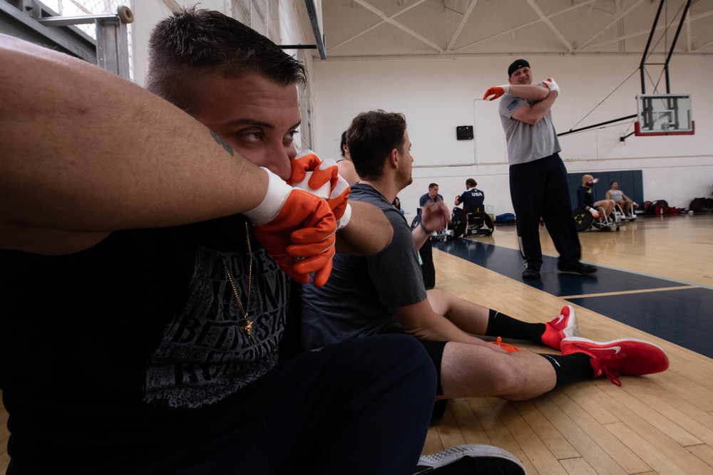 Wounded Warrior Trials Wheelchair Rugby Event