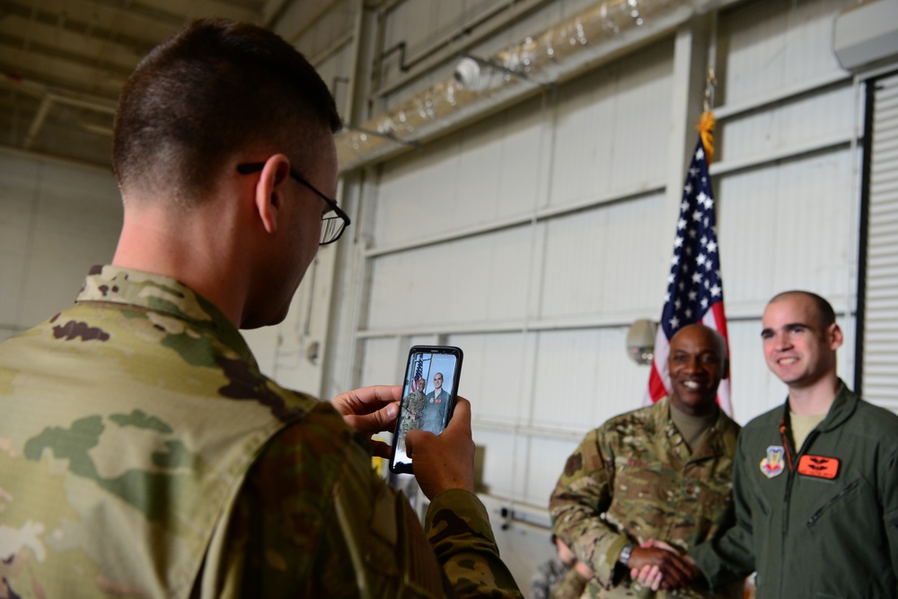 CMSAF Wright visits Recce Town