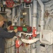 Electrician Mate Conducts Routine Check on Solenoid operated Pilot Valve