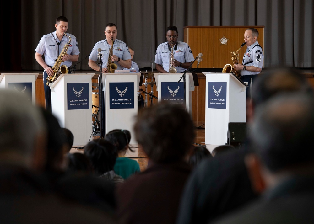 PACAF Band Spreads the Joy of Music