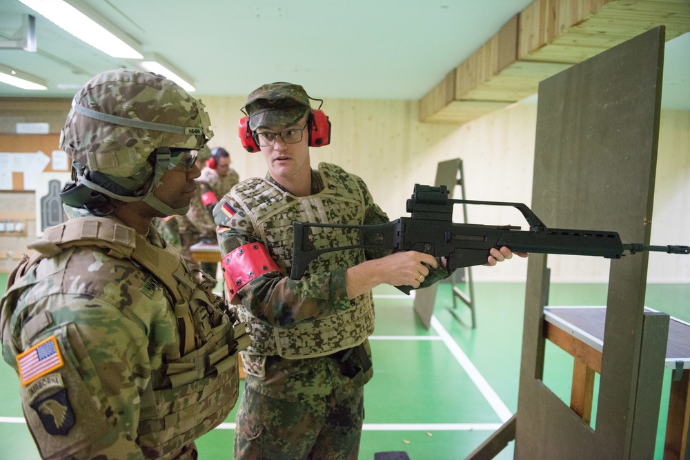 Five US Military Branches and Allies Compete for Schuetzenschnur