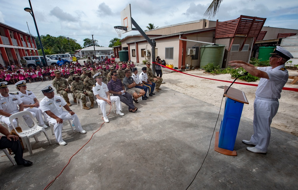 Pacific Partnership 2019 Holds Ribbon Cutting Ceremony