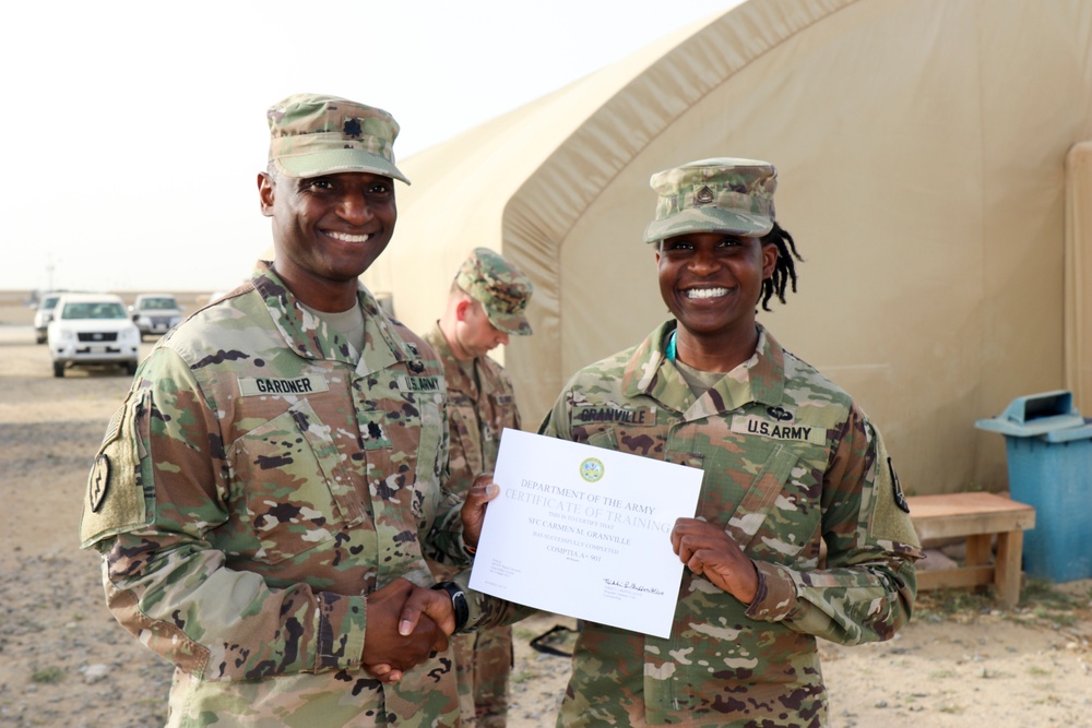 United States Army Central Signal University graduation ceremony