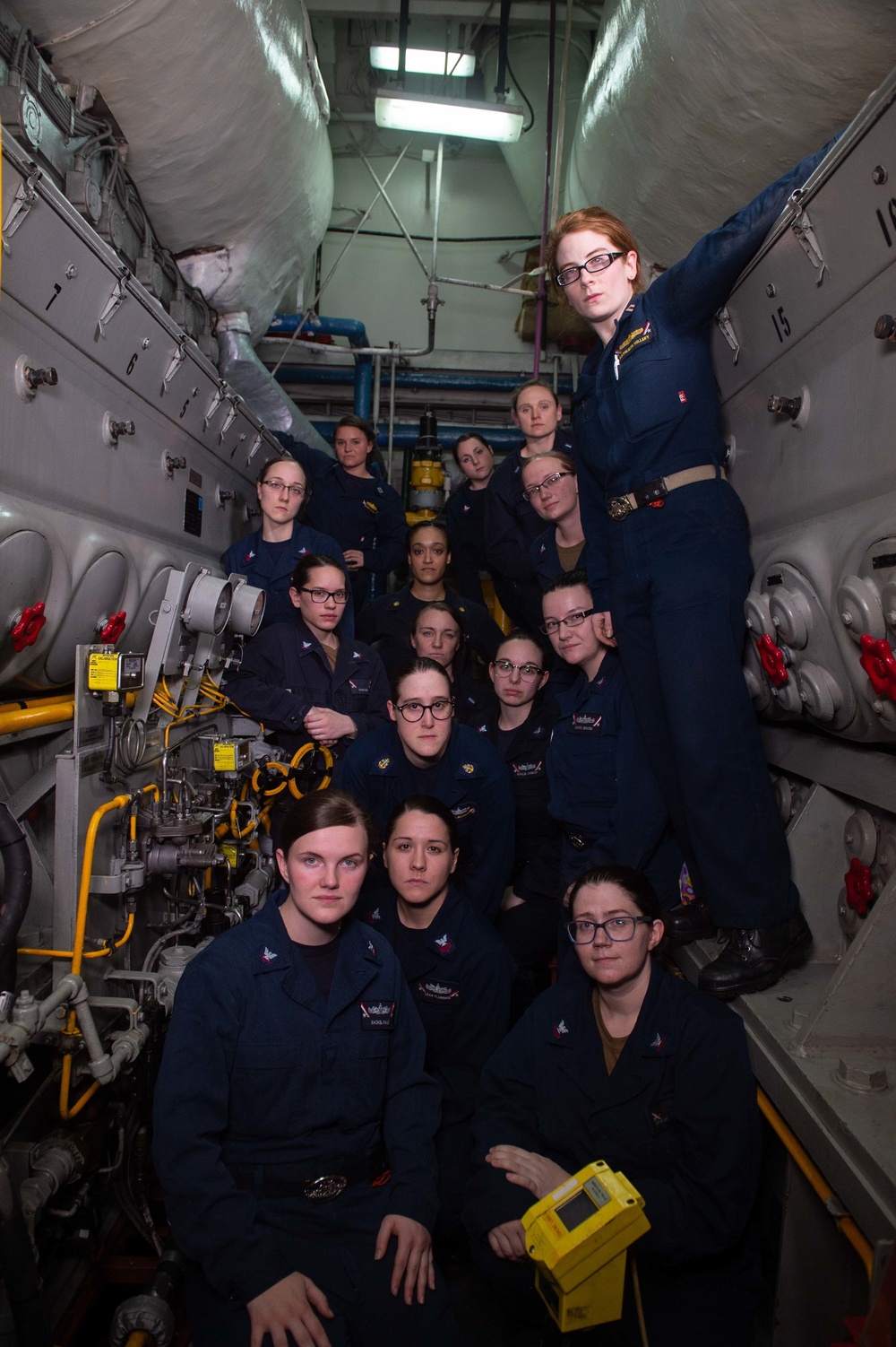 The aircraft carrier USS John C. Stennis (CVN 74) observes Women’s History Month