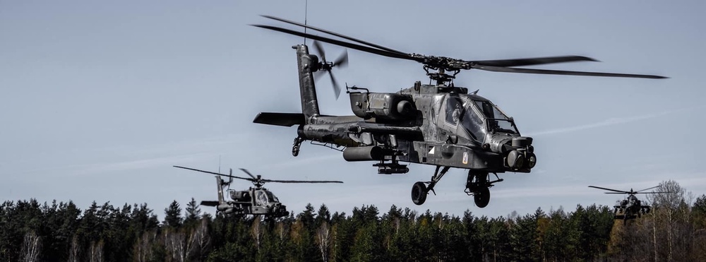 Apaches Take Flight for Team Fire Exercise