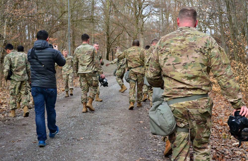 554th conduct CBRN training