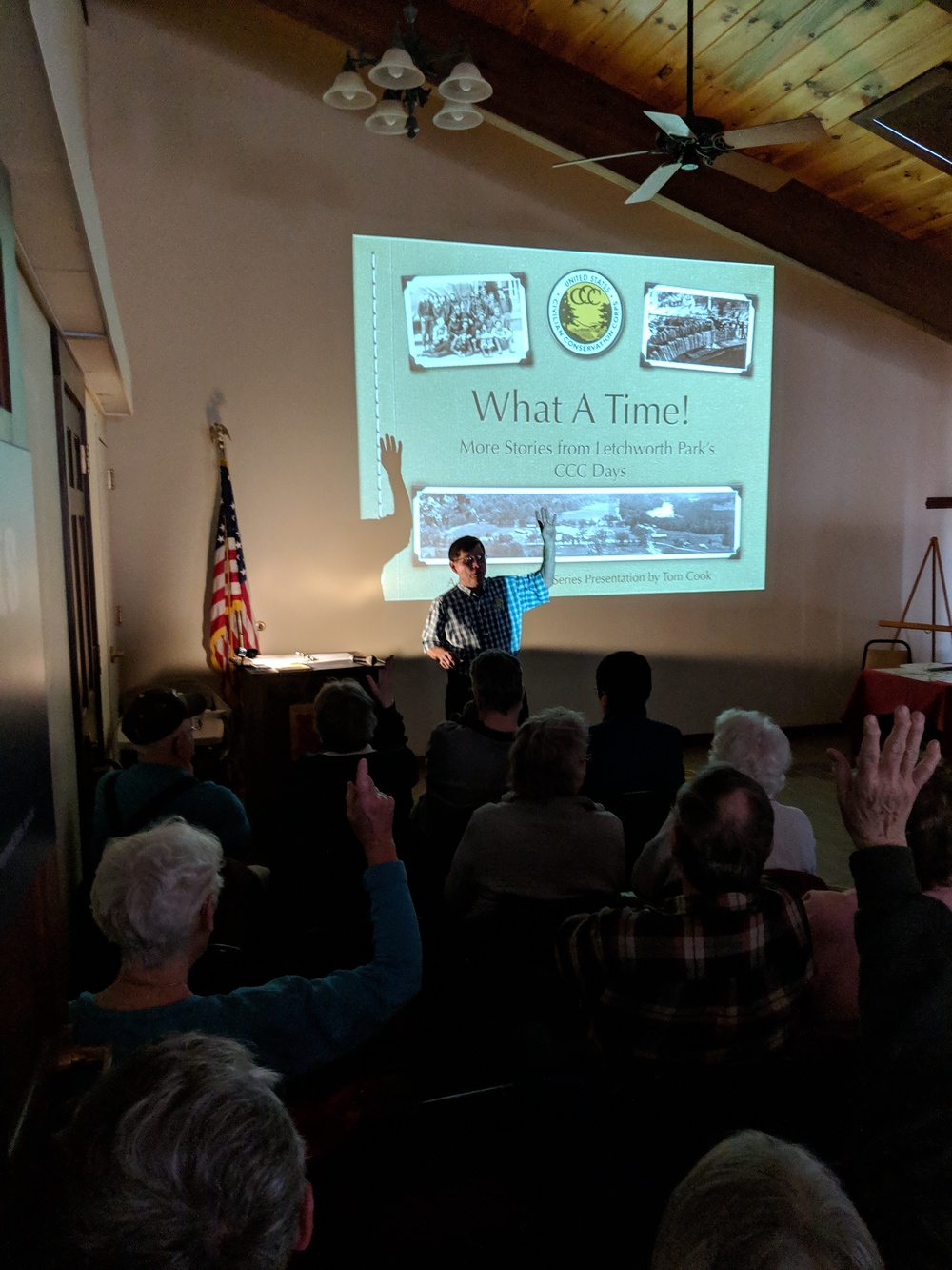 Mount Morris Dam's Winter Discovery Series presented &quot;What a Time!&quot; lecture