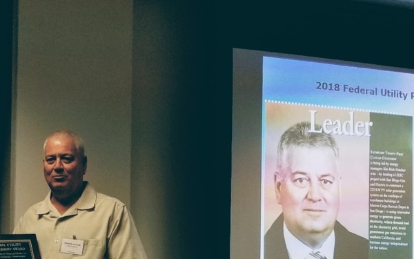 MCRD San Diego receives energy award from SDG&amp;E