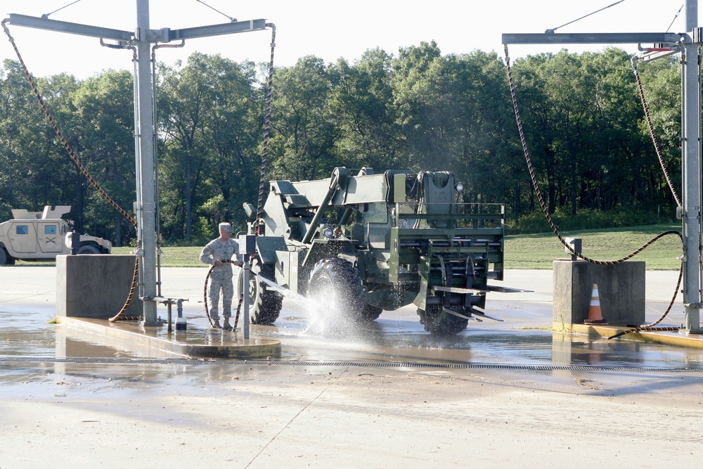 2015 Wash Rack Operations at Fort McCoy