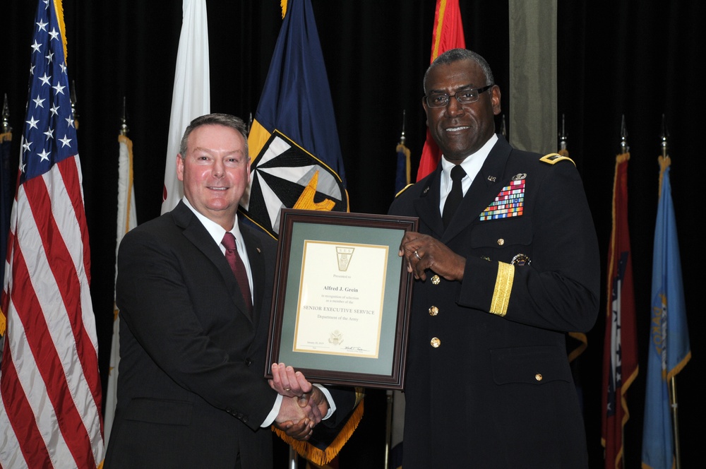 Army Ground Vehicle Center’s Grein Promoted to Senior Executive Service