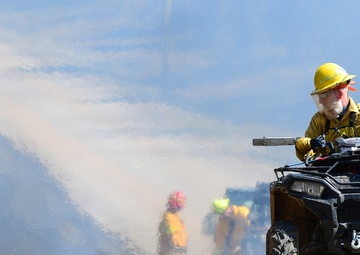 Natural Resources team begins prescribed fire season after historic rainfall