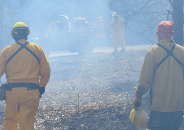 Natural Resources team begins prescribed fire season after historic rainfall