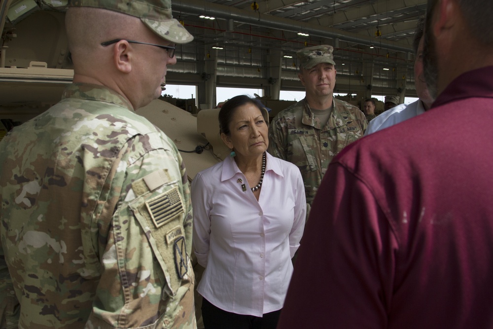 New Mexico Congresswoman Receives Tour of Camp Arifjan