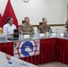 U.S. Representatives Attend Command Brief