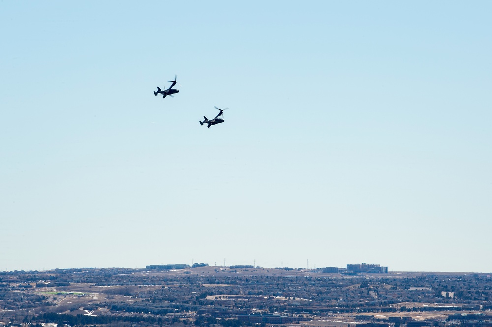 CV-22 Osprey Landing on the Terrazzo