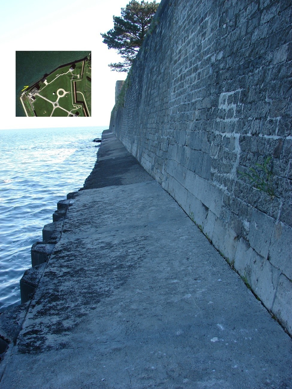 Old Fort Niagara Seawall