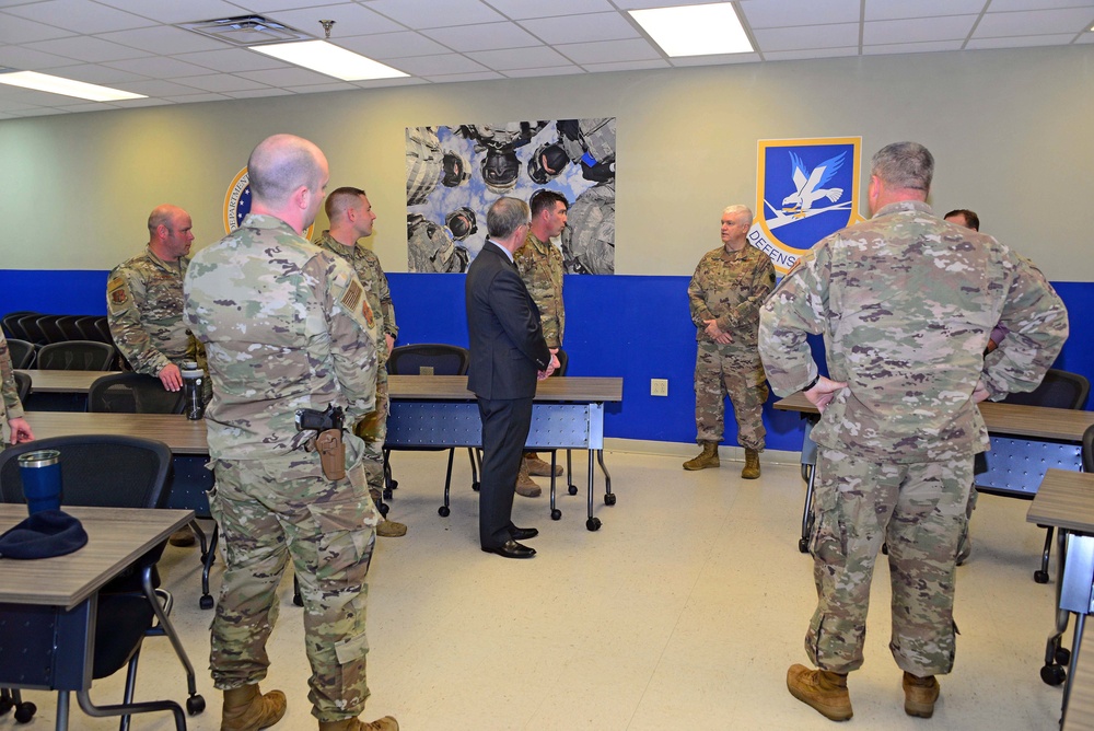 Air National Guard Director and Executive Director visit McGhee Tyson ANG Base