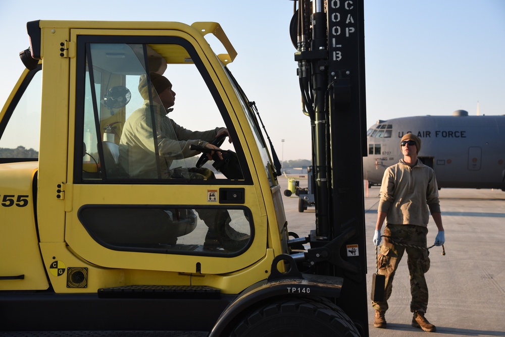 165th Airlift Wing propulsion specialists keep planes in the air