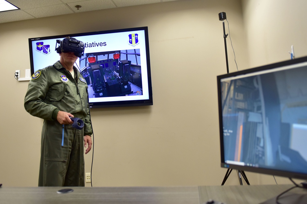 19th AF commander experiences 314th AW innovations