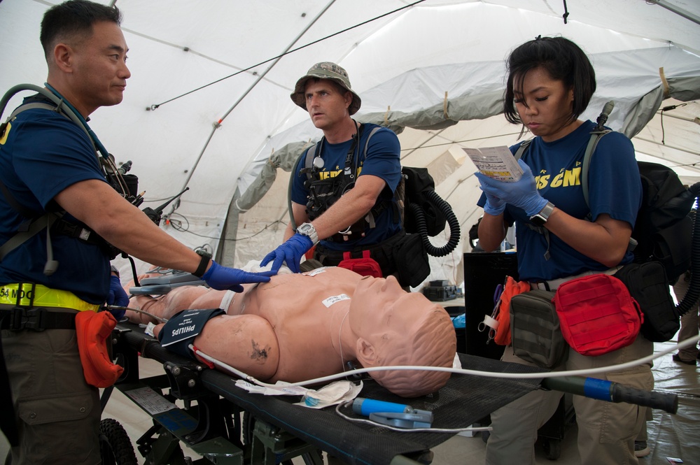 Hawaii guardsmen validate life-saving skills in NGB exercise evaluation