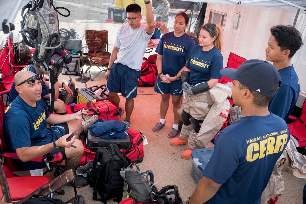 Hawaii guardsmen validate life-saving skills in NGB exercise evaluation