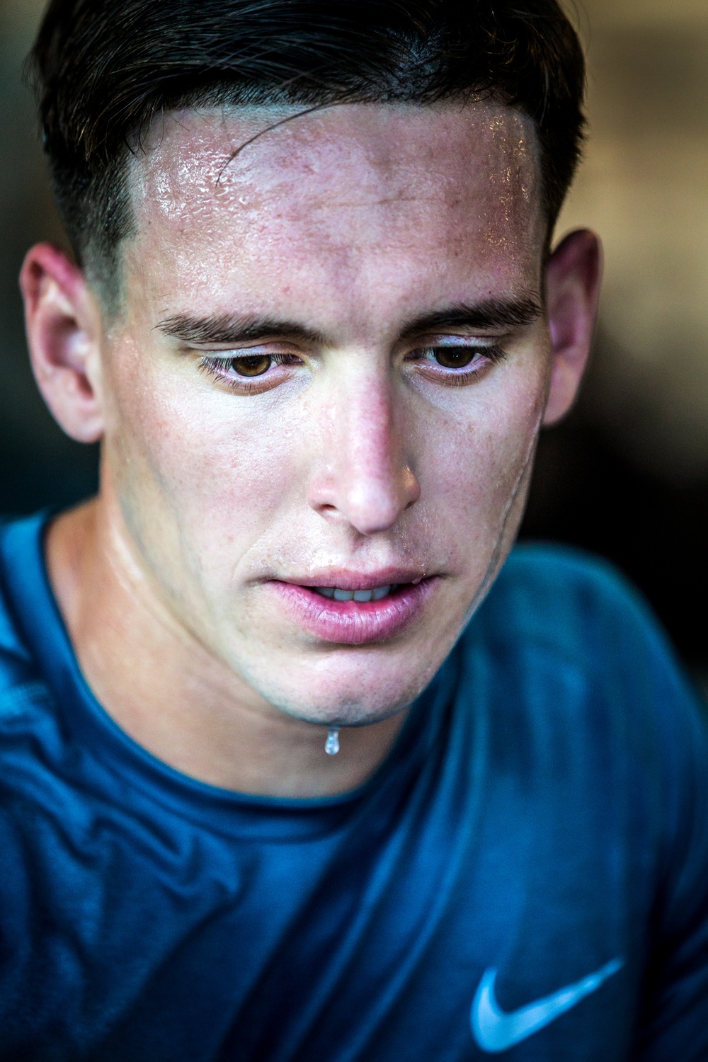 All-Marine Triathlon Team runs VO2 Max tests at Camp Pendleton