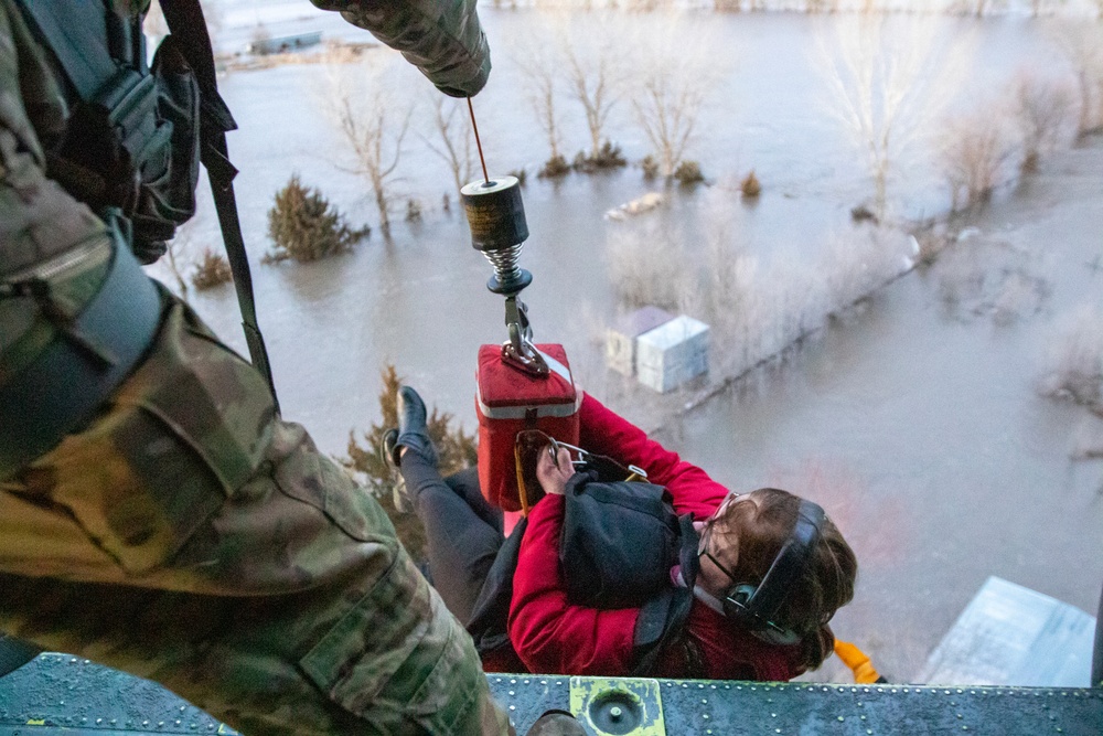 Nebraska Flood 2019 Rescue Operations