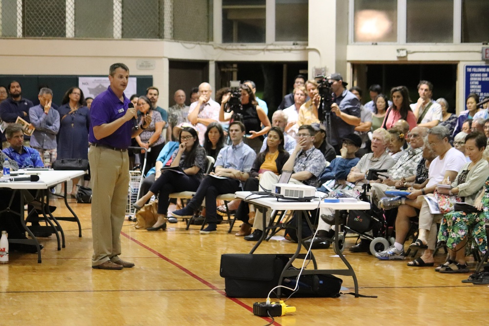 Honolulu District provides Ala Wai Flood Risk Management project update at community town hall