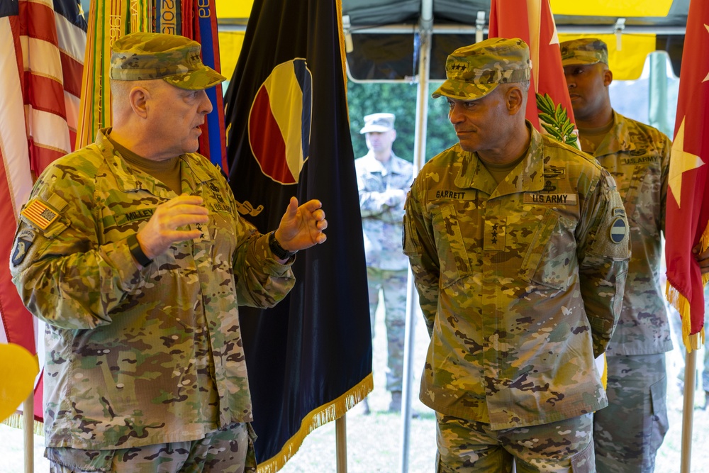 Gen. Garrett Assumes Command of FORSCOM