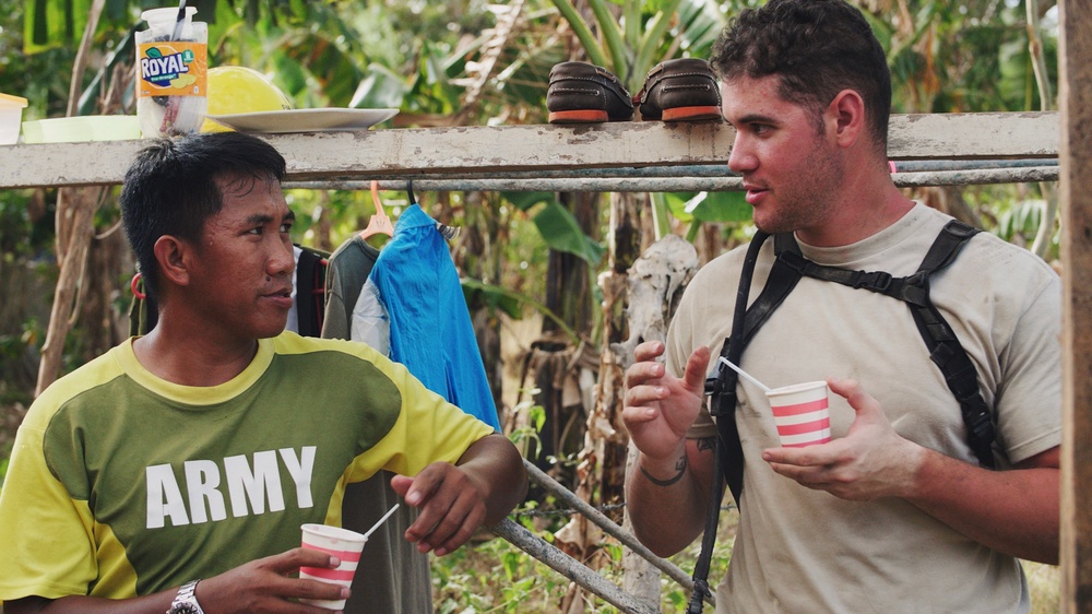 Balikatan 2019: AFP, U.S. Marines continue construction project at Bulsa Elementary School