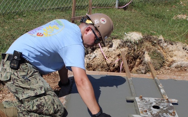 NMCB 133 Civic Action Team Palau