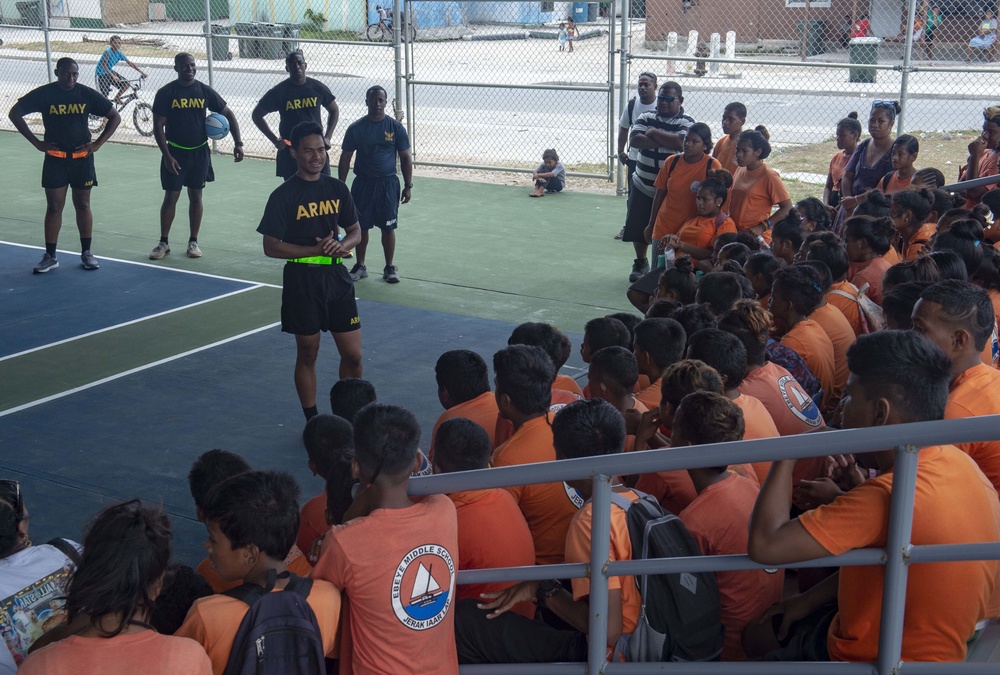 Pacific Partnership 2019 Visits Ebeye Middle School