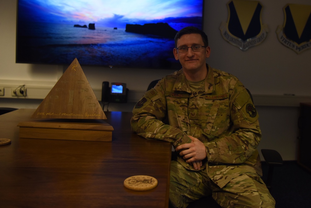 An NCO who is exactly what the Air Force needs; honored as Airlifter of the Week