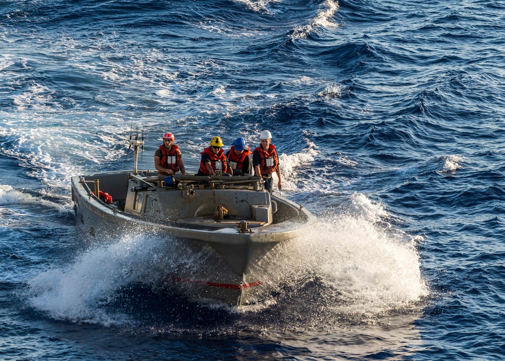 Small Boat Training Exercise