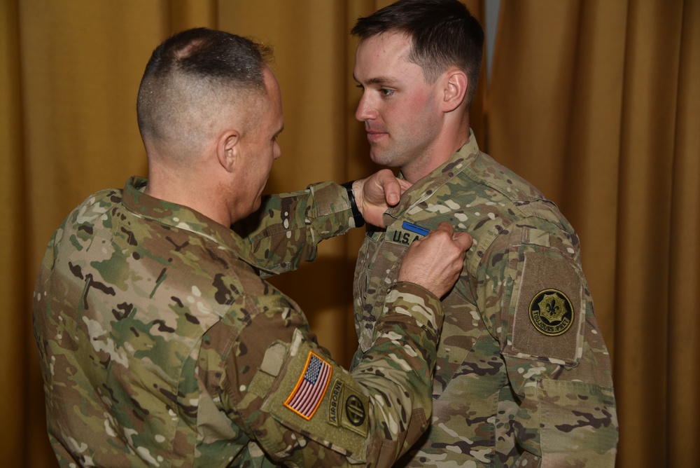 Expert Infantryman Badge Ceremony