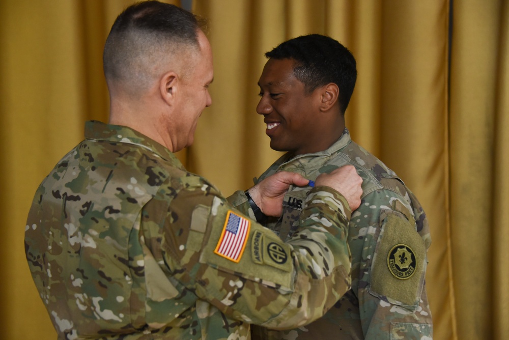 Expert Infantryman Badge Ceremony