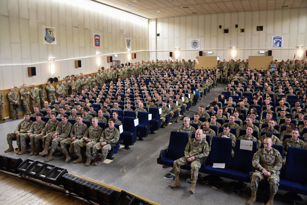 Expert Infantryman Badge Ceremony