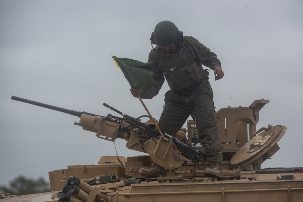 2nd Tank Battalion conducts marksmanship qualifications