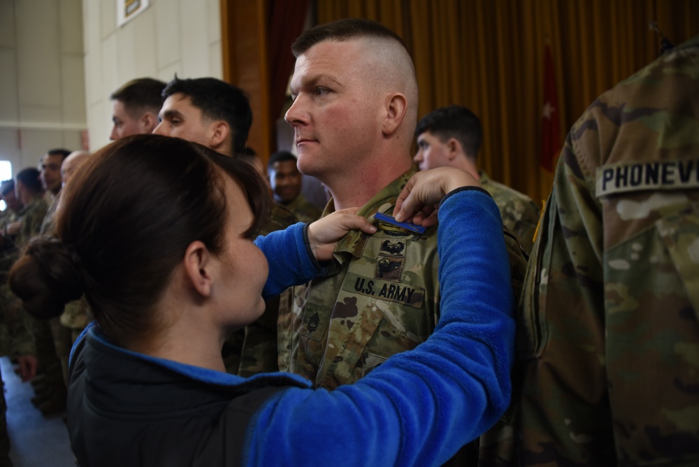 Expert Infantryman Badge Ceremony