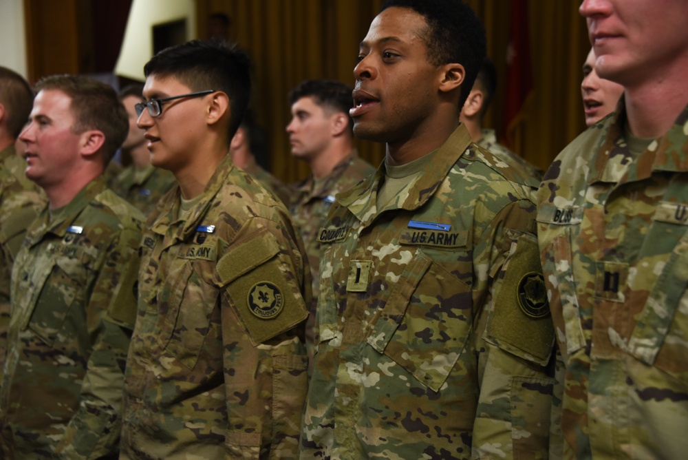 Expert Infantryman Badge Ceremony