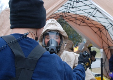 Civil Support Teams exercise at Hamilton College