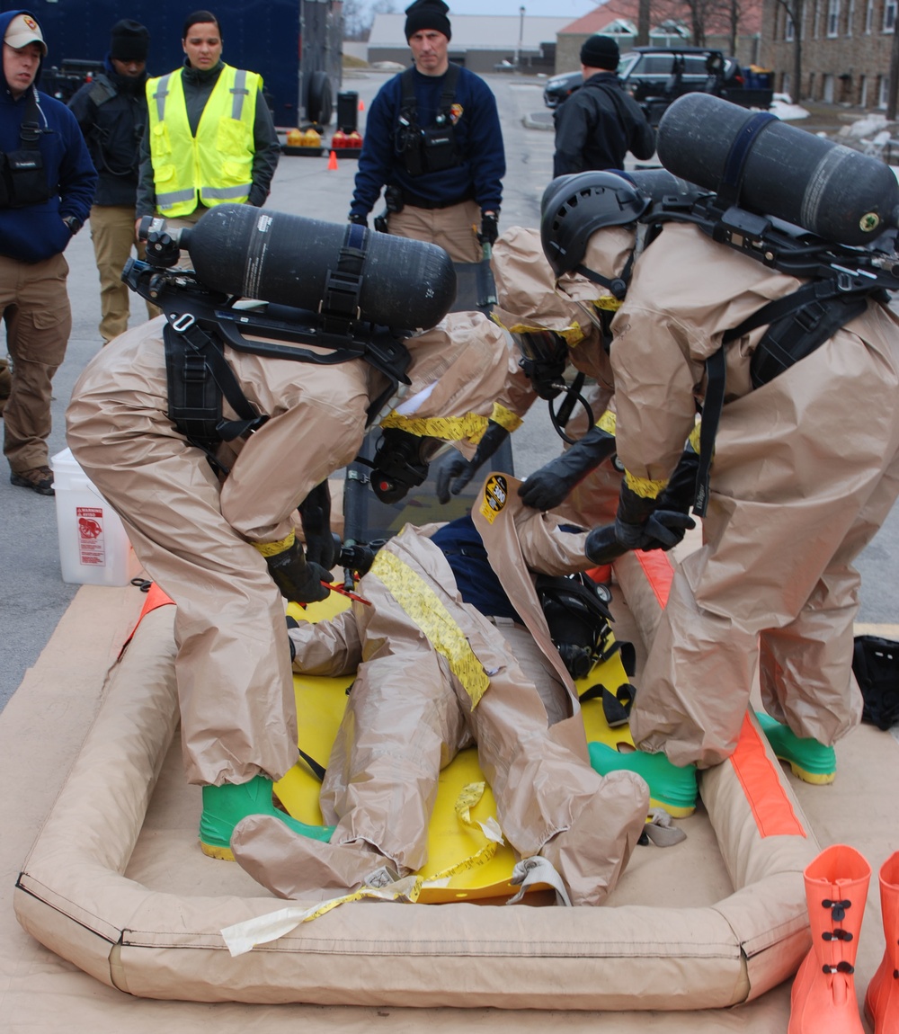 New York National Guard CSTs train at Hamilton College