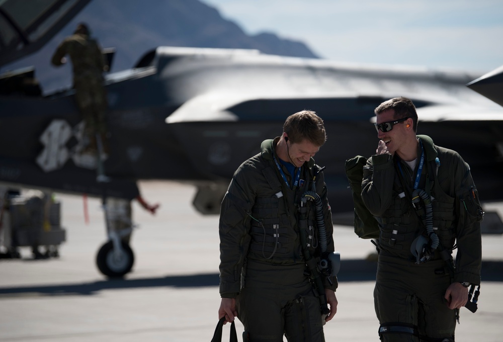 Pilot’s first Red Flag experience at Nellis