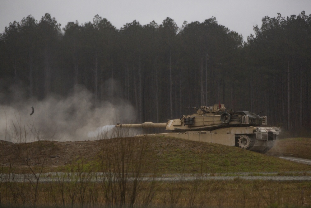 2nd Tank Battalion conducts marksmanship qualifications