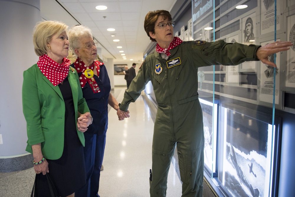 Ms. Mae Krier visits the Pentagon