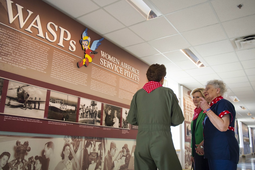 Ms. Mae Krier visits the Pentagon